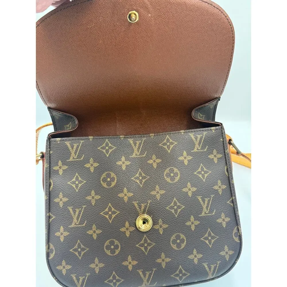 Louis Vuitton Saint Cloud GM Monogram Crossbody Bag Vintage TH0013 France